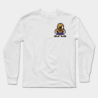 8 Bit Sagat Long Sleeve T-Shirt